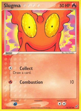[PKM-C] Slugma (74/107) (Stamped) [EX: Deoxys]