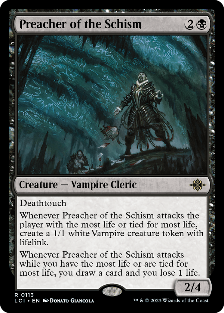 {@R} Preacher of the Schism [The Lost Caverns of Ixalan][LCI 113]