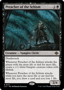 {@R} Preacher of the Schism [The Lost Caverns of Ixalan][LCI 113]