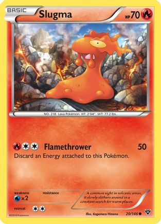 [PKM] Slugma (20/146) [XY: Base Set]