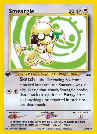 [PKM] Smeargle (30/75) [Neo Discovery 1st Edition]