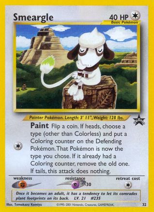 [PKM] Smeargle (32) [Wizards of the Coast: Black Star Promos]