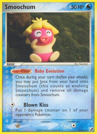 [PKM-R] Smoochum (31/115) (Stamped) [EX: Unseen Forces]