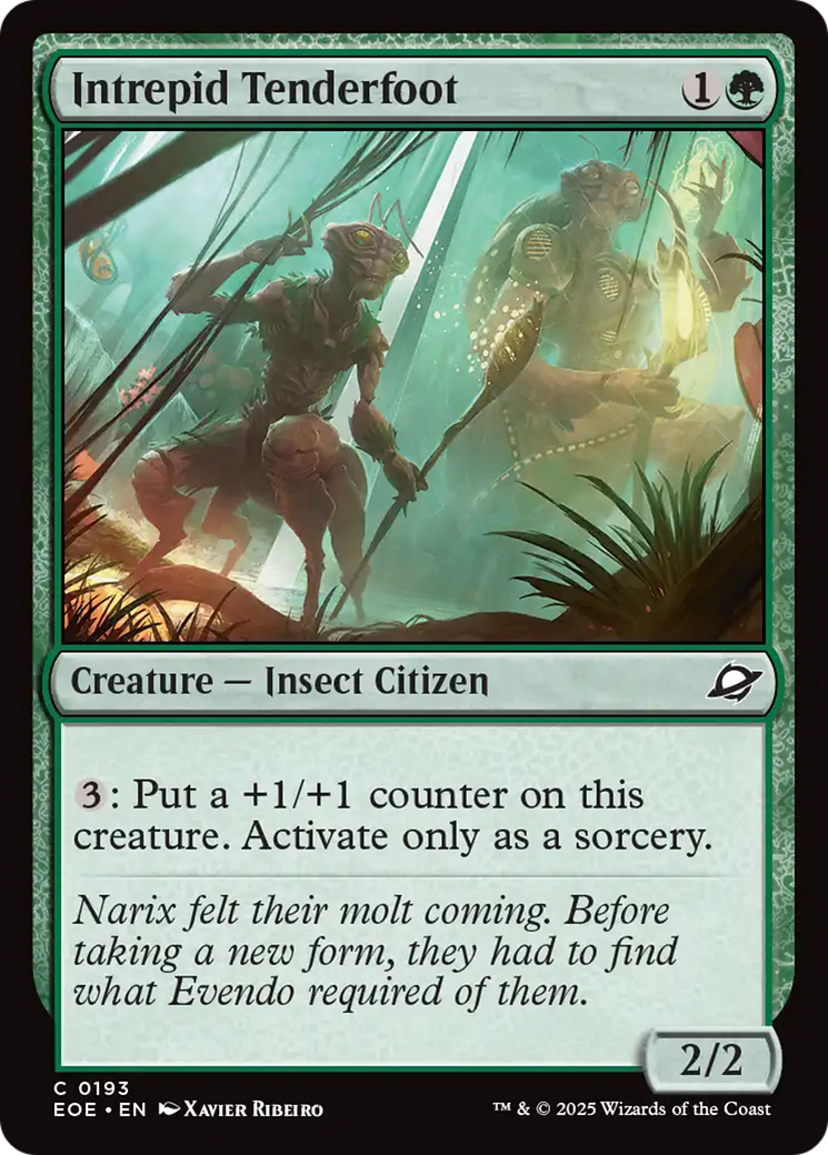 {@@ EOE C} Intrepid Tenderfoot [Edge of Eternities][EOE 193]