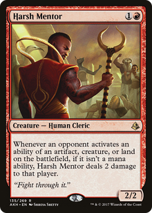 {R} Harsh Mentor [Amonkhet][AKH 135]