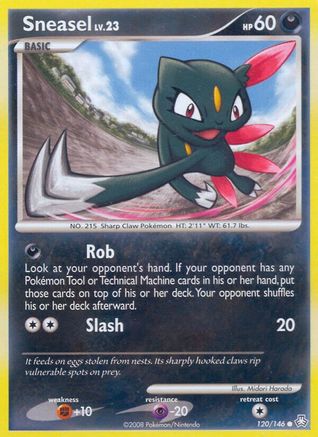 [PKM] Sneasel (120/146) [Diamond & Pearl: Legends Awakened]