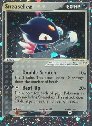 [PKM-R] Sneasel ex (103/109) [EX: Ruby & Sapphire]