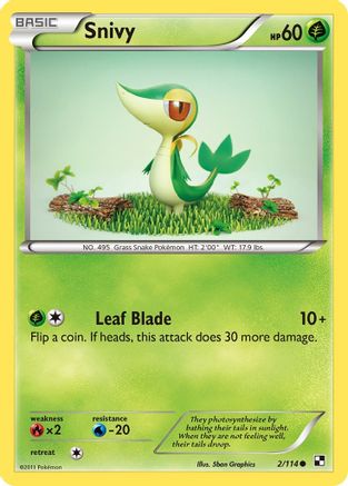 [PKM] Snivy (2/114) [Black & White: Base Set]