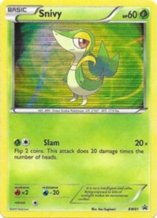 [PKM-R] Snivy (BW01) [Black & White: Black Star Promos]