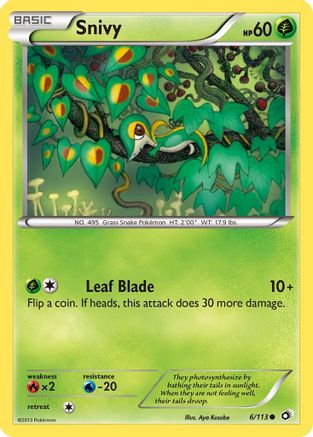 [PKM-C] Snivy (6/113) [Black & White: Legendary Treasures]