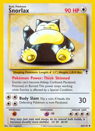 [PKM] Snorlax (64/110) [Legendary Collection]