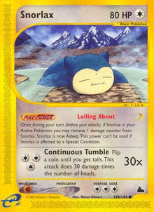 [PKM] Snorlax (100/144) [Skyridge]