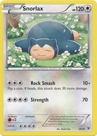 [PKM-C] Snorlax (26/39) [XY: Kalos Starter Set]