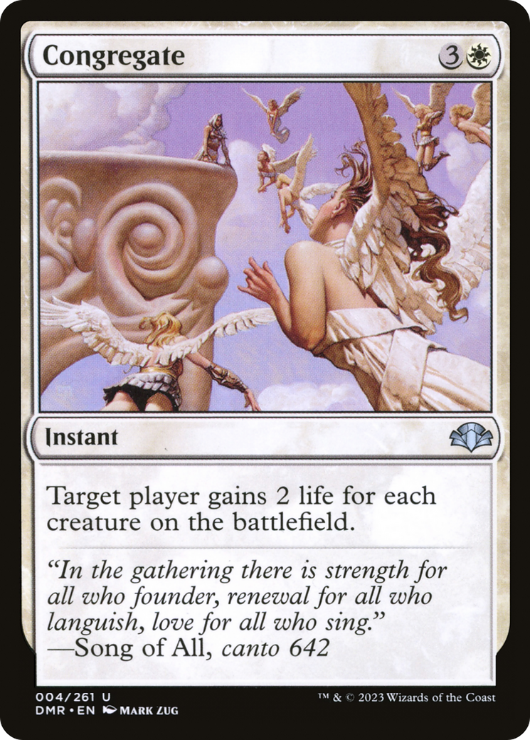 {C} Congregate [Dominaria Remastered][DMR 004]
