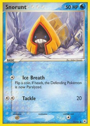 [PKM] Snorunt (73/101) [EX: Hidden Legends]
