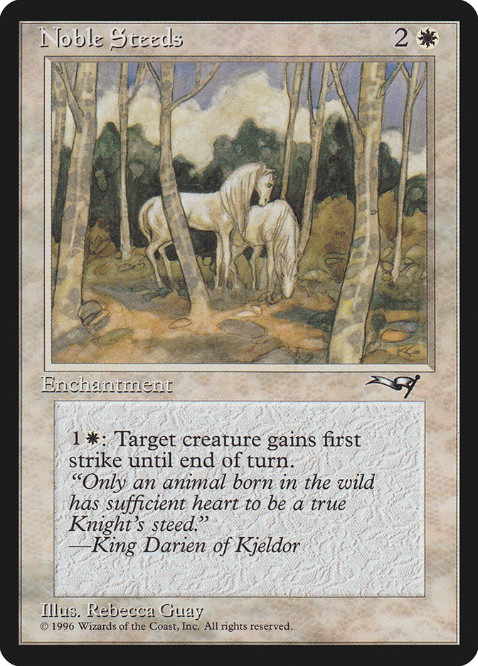 {C} Noble Steeds (Grazing) [Alliances][ALL 11B]