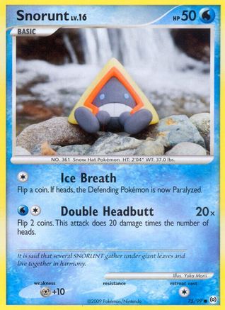 [PKM] Snorunt (75/99) [Platinum: Arceus]