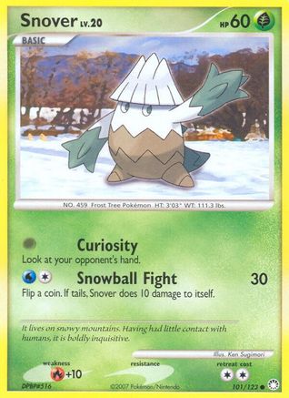 [PKM] Snover (101/123) [Diamond & Pearl: Mysterious Treasures]