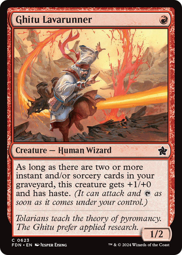 {@C} Ghitu Lavarunner [Foundations][FDN 623]