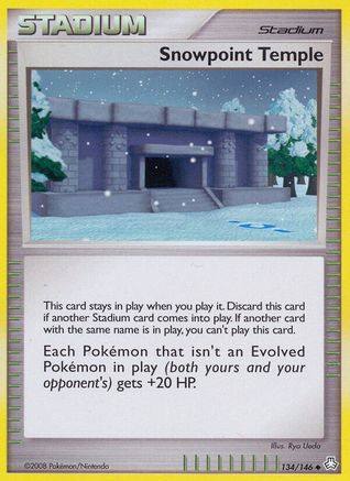 [PKM] Snowpoint Temple (134/146) [Diamond & Pearl: Legends Awakened]