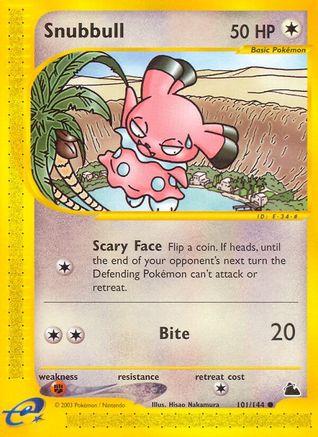[PKM] Snubbull (101/144) [Skyridge]