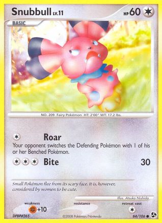 [PKM] Snubbull (84/106) [Diamond & Pearl: Great Encounters]