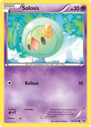 [PKM-C] Solosis (50/101) [Black & White: Noble Victories]