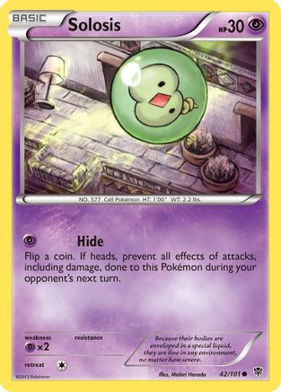 [PKM] Solosis (42/101) [Black & White: Plasma Blast]