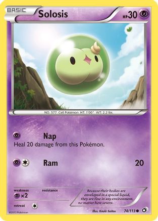 [PKM] Solosis (74/113) [Black & White: Legendary Treasures]