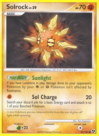 [PKM] Solrock (85/106) [Diamond & Pearl: Great Encounters]