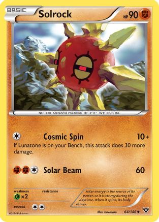 [PKM] Solrock (64/146) [XY: Base Set]