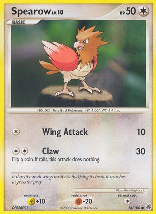 [PKM-C] Spearow (74/100) [Diamond & Pearl: Majestic Dawn]