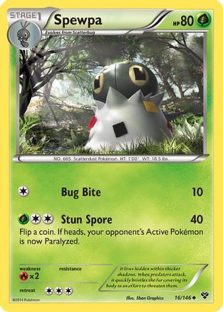 [PKM] Spewpa (16/146) [XY: Base Set]