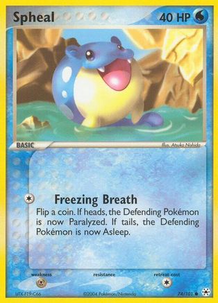 [PKM] Spheal (74/101) [EX: Hidden Legends]