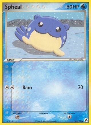 [PKM-C] Spheal (65/92) (Stamped) [EX: Legend Maker]