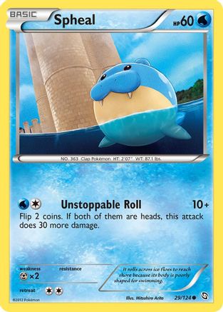 [PKM] Spheal (29/124) [Black & White: Dragons Exalted]