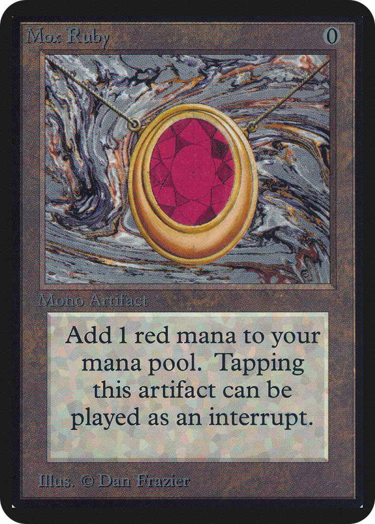 {R} Mox Ruby [Alpha Edition][LEA 264]