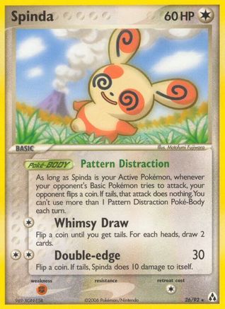 [PKM-R] Spinda (26/92) [EX: Legend Maker]