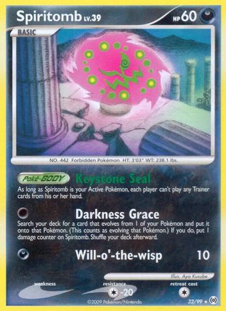 [PKM-R] Spiritomb (32/99) [Platinum: Arceus]