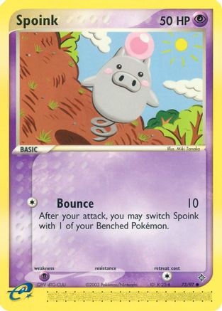 [PKM] Spoink (73/97) [EX: Dragon]