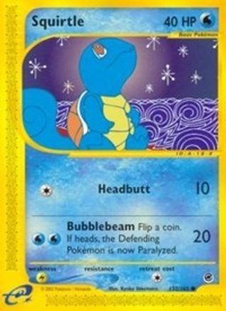 [PKM] Squirtle (132/165) [Expedition: Base Set]