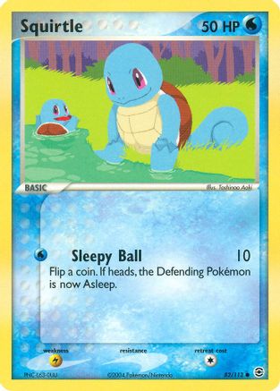 [PKM] Squirtle (82/112) [EX: FireRed & LeafGreen]