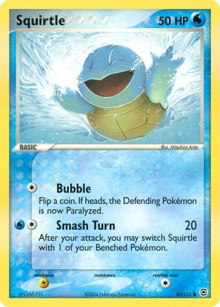 [PKM] Squirtle (83/112) [EX: FireRed & LeafGreen]