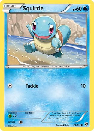 [PKM] Squirtle (24/135) [Black & White: Plasma Storm]
