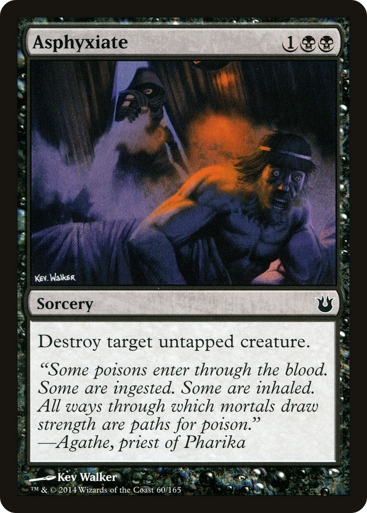 {C} Asphyxiate [Born of the Gods][BNG 060]