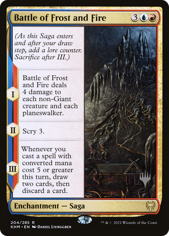 {R} Battle of Frost and Fire (Promo Pack) [Kaldheim Promos][PP KHM 204]