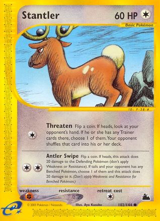 [PKM] Stantler (102/144) [Skyridge]