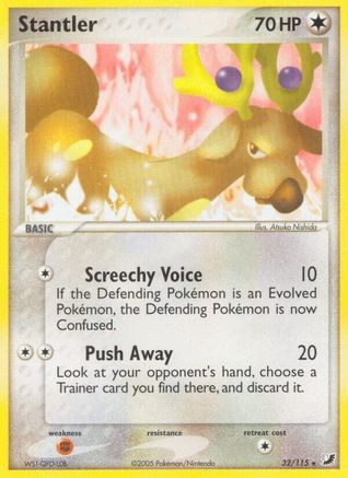 [PKM] Stantler (32/115) [EX: Unseen Forces]