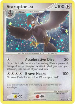 [PKM] Staraptor (16/130) [Diamond & Pearl: Base Set]