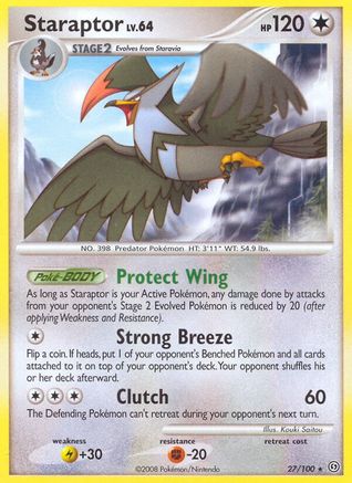 [PKM] Staraptor (27/100) [Diamond & Pearl: Stormfront]
